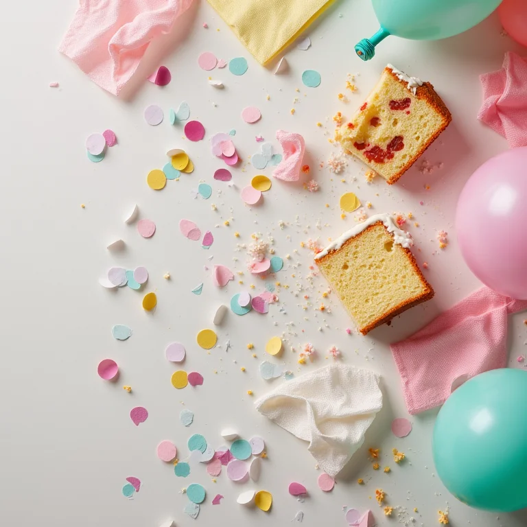 Detalhes esquecidos em uma festa