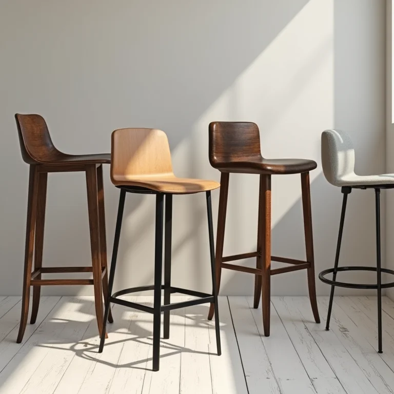 Diferentes estilos de banquetas para cozinha: moderno, industrial, rústico