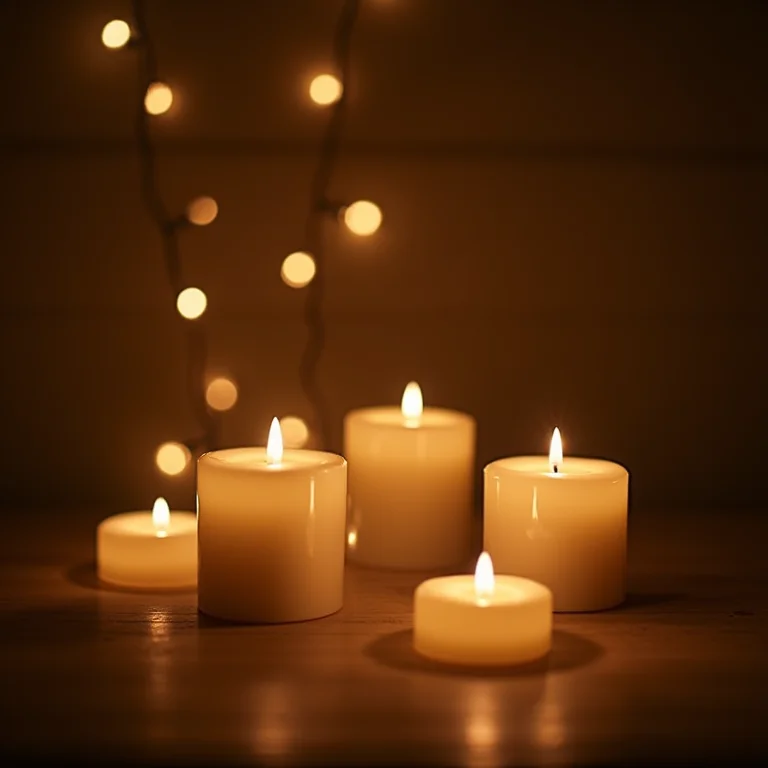 Diferentes opções de iluminação para festa de noivado