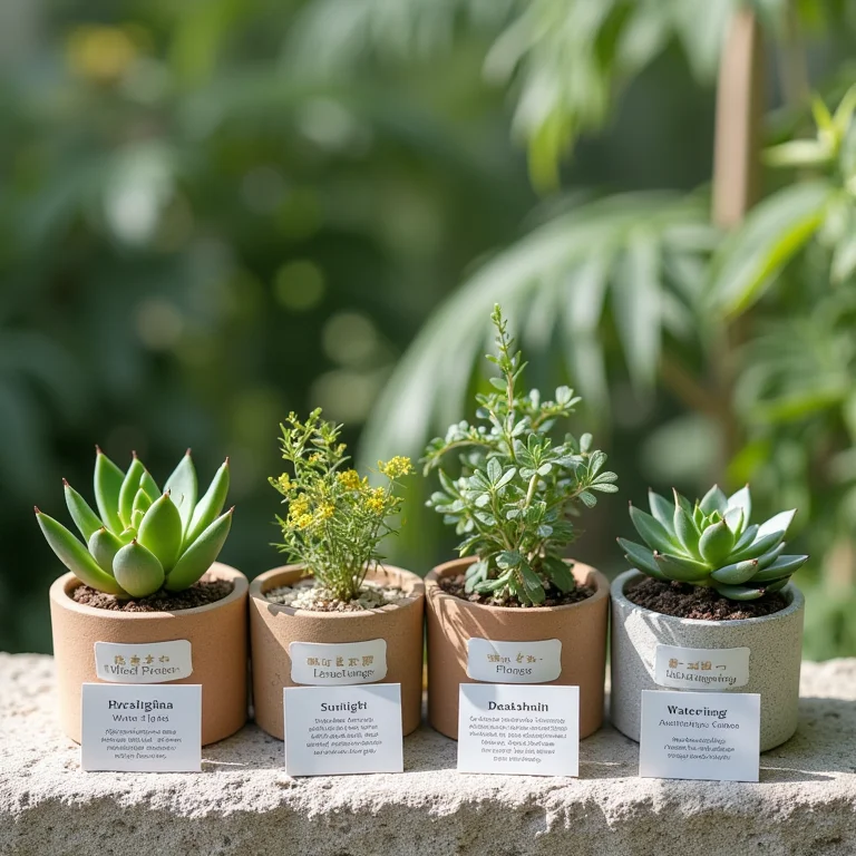 Diferentes tipos de plantas para varanda com informações sobre cuidados