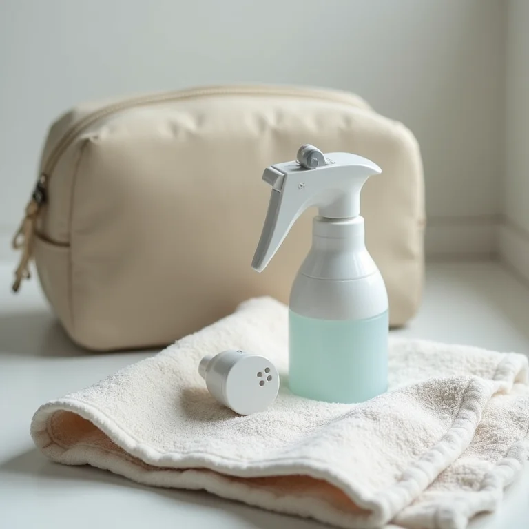 Ducha higiênica portátil para viagens