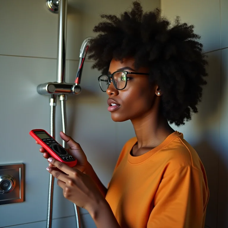 Especialista dando dica sobre instalação de chuveiro