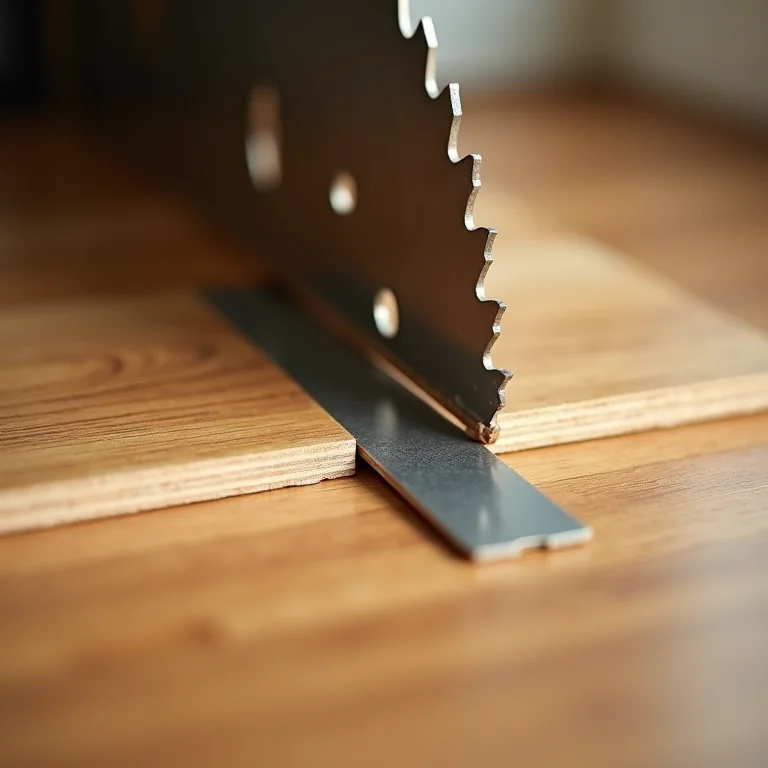 Ferramenta errada danificando piso laminado