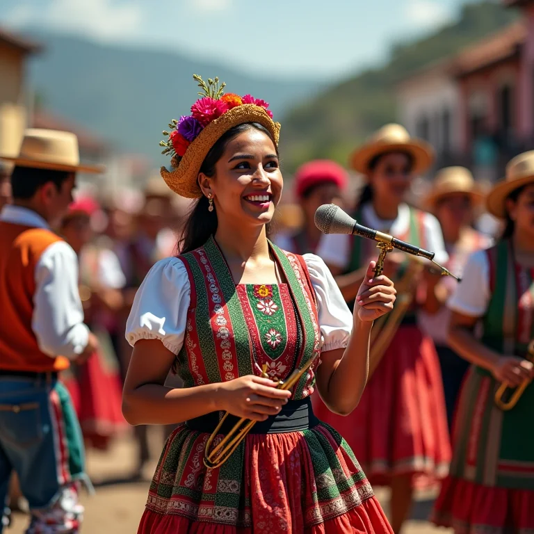 Festa popular em Ouro Preto