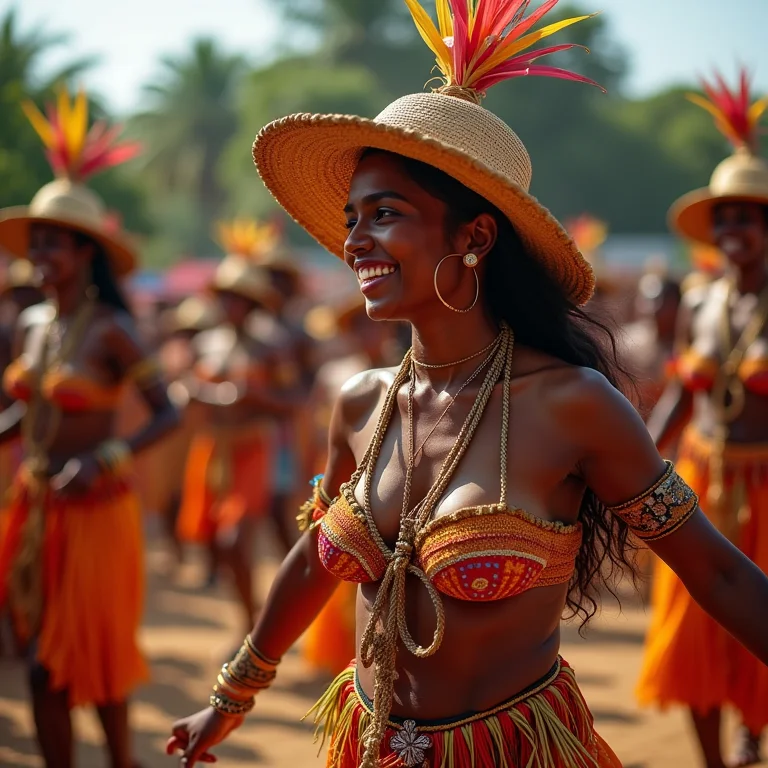 Festa popular na Ilha de Itaparica, Bahia
