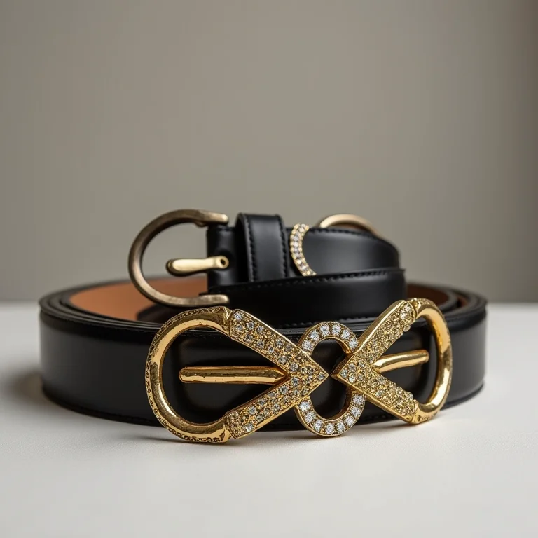 Fivelas de cintos masculinos em diferentes materiais