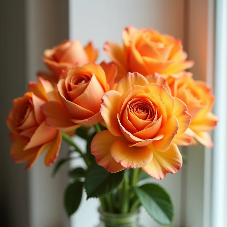 Flores artificiais de qualidade para decoração