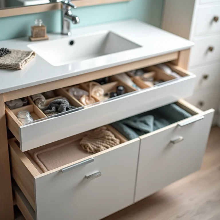 Gabinete otimizado para espaço abaixo da pia