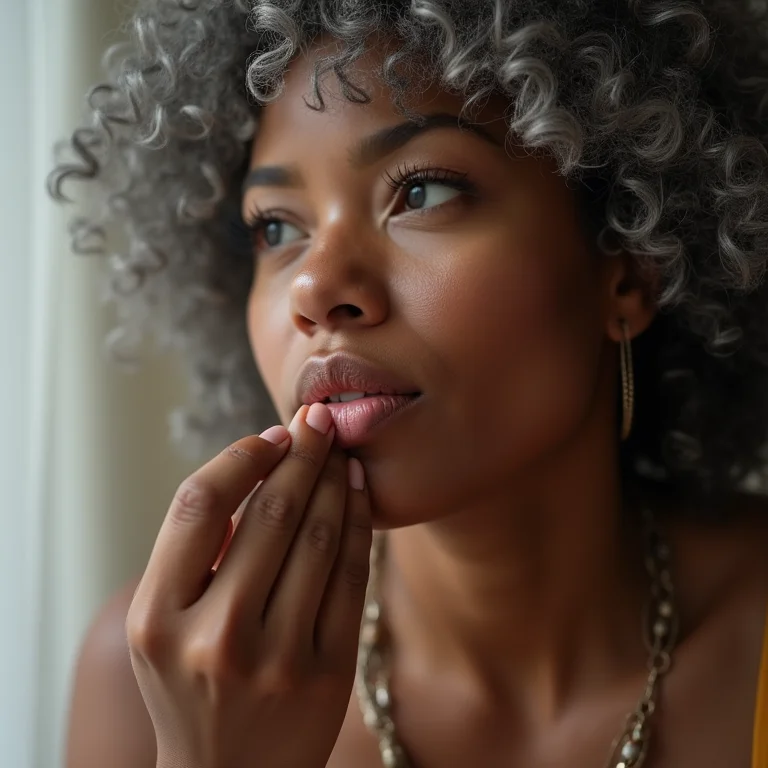 Hidratação labial para batom matte