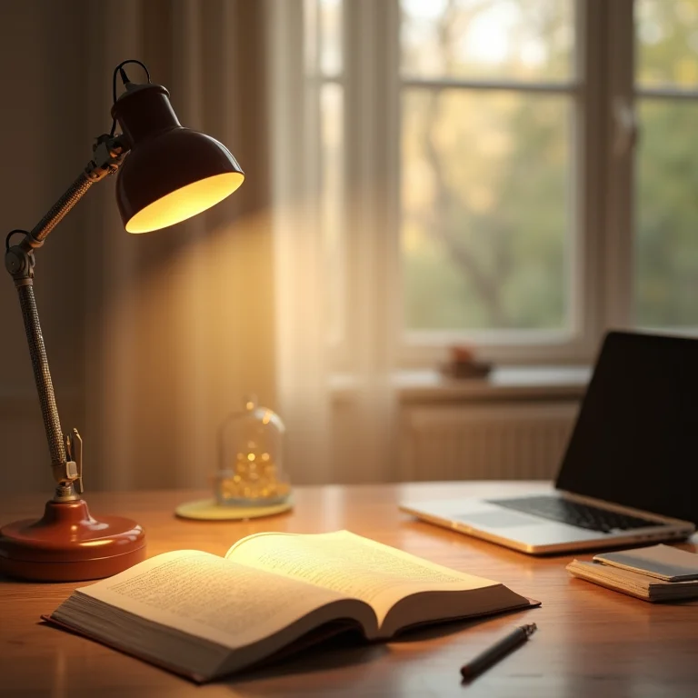 Iluminação adequada para o quarto de adolescente.