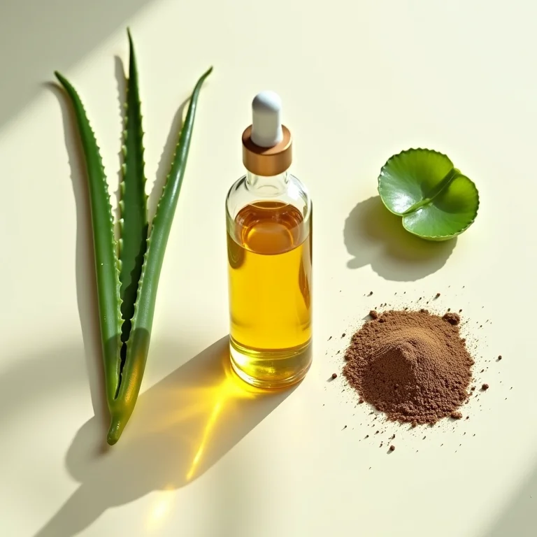 Ingredientes naturais para o crescimento das sobrancelhas