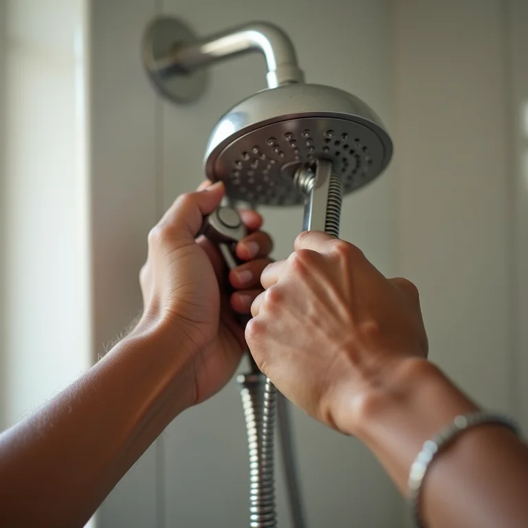 Instalando chuveiro novo