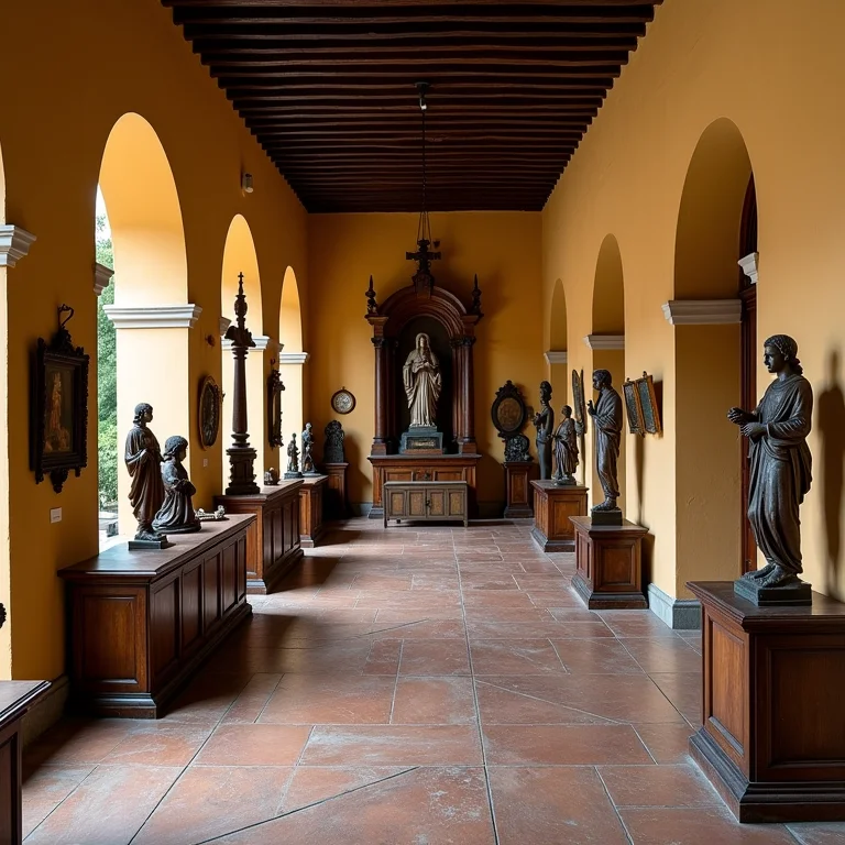 Interior do Museu de Sant'Ana, Tiradentes