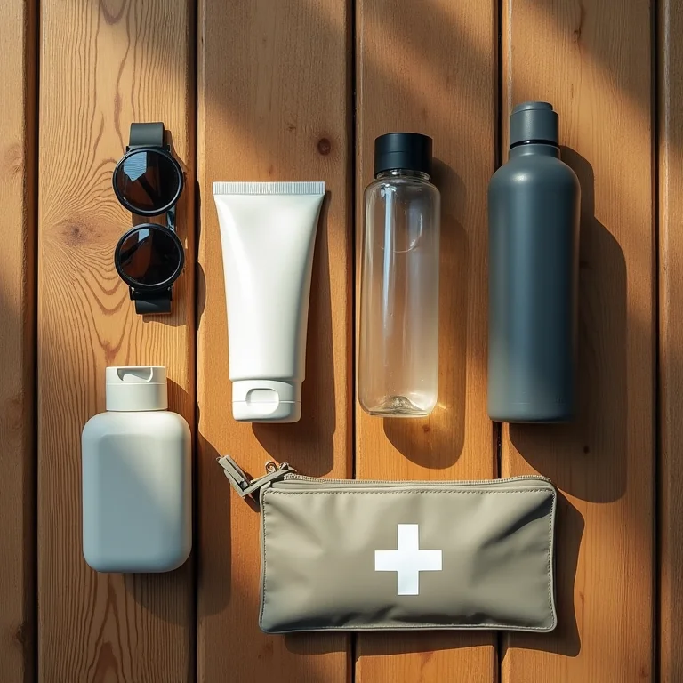 Itens essenciais para considerar ao escolher seu look de caminhada no parque.