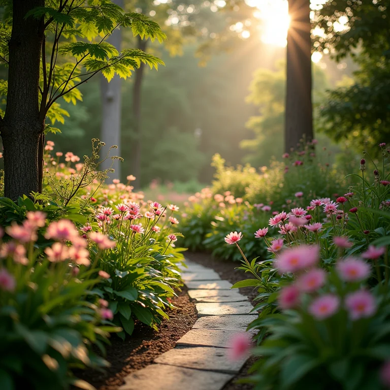 Jardim Botânico dos Estados Unidos com flores vibrantes em Washington DC