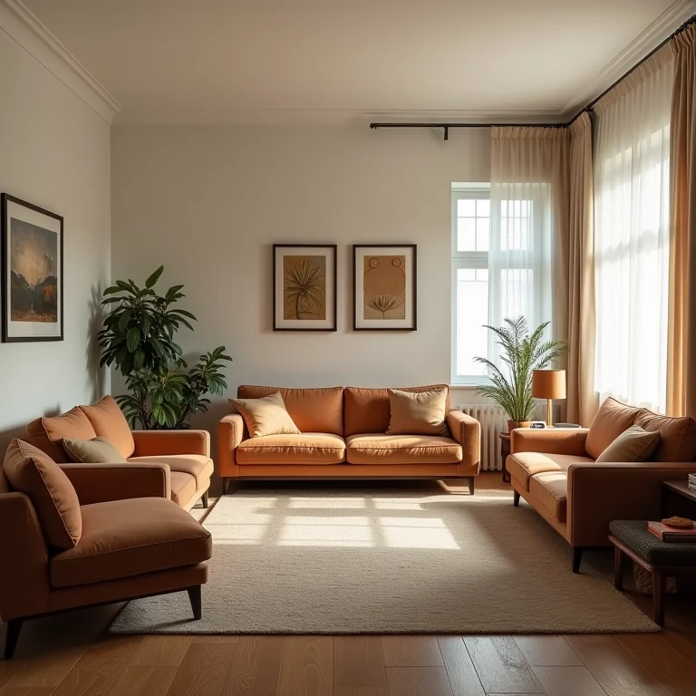 Layout inadequado em sala de TV.