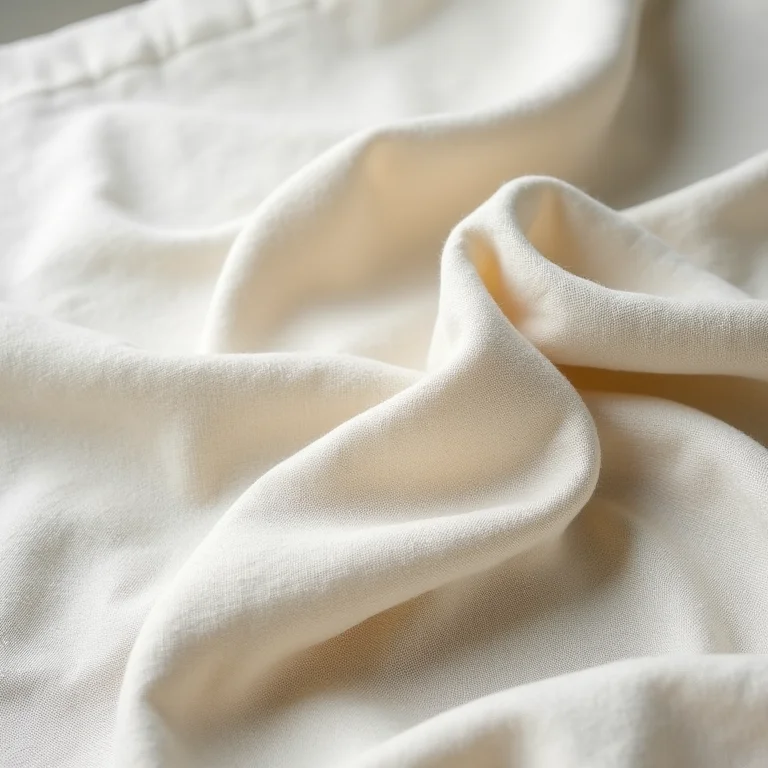 Lenço de bolso de linho texturizado