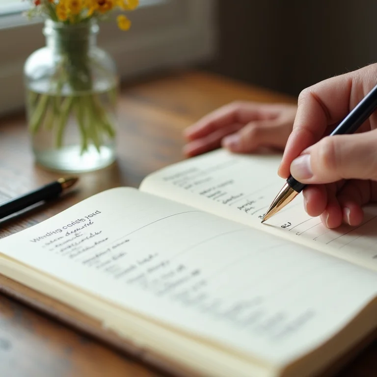 Lista de convidados para casamento