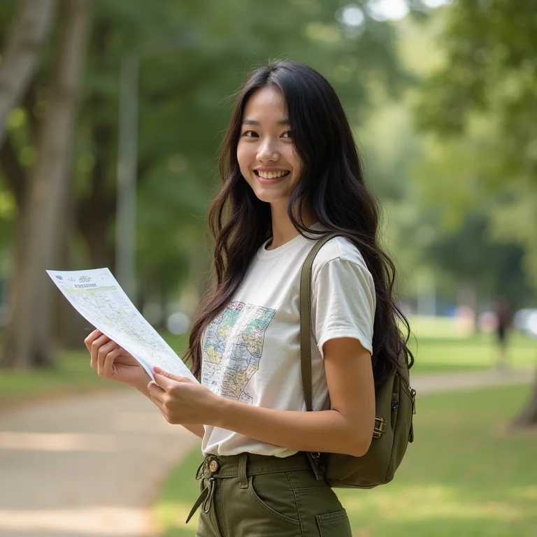 Look aventura urbana com calça de sarja verde oliva, camiseta estampada e bota.