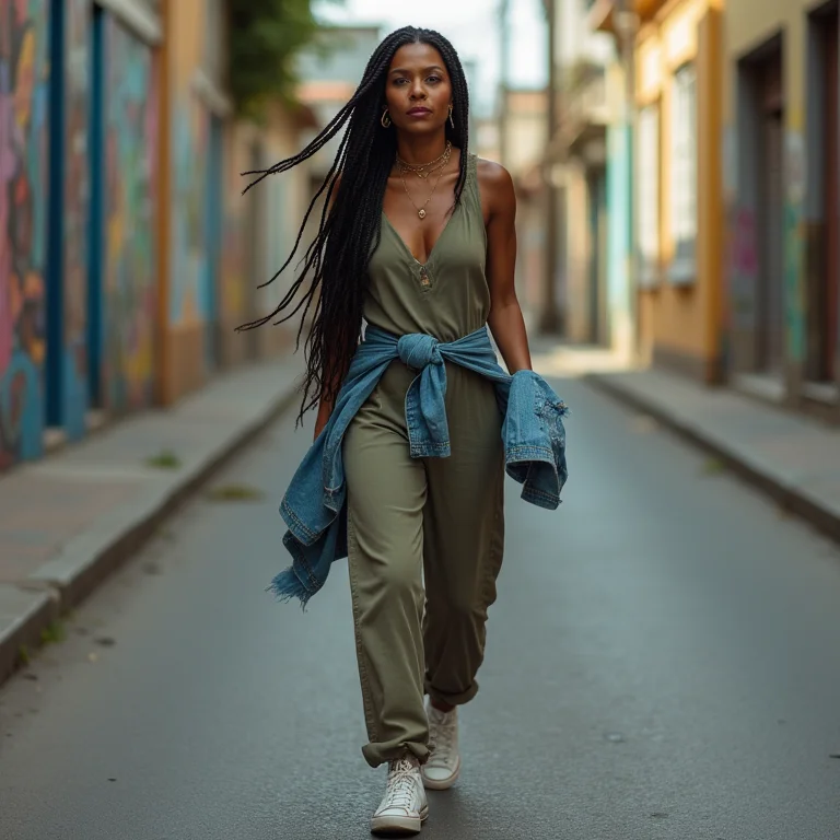 Look urbano e descolado para festivais com conforto