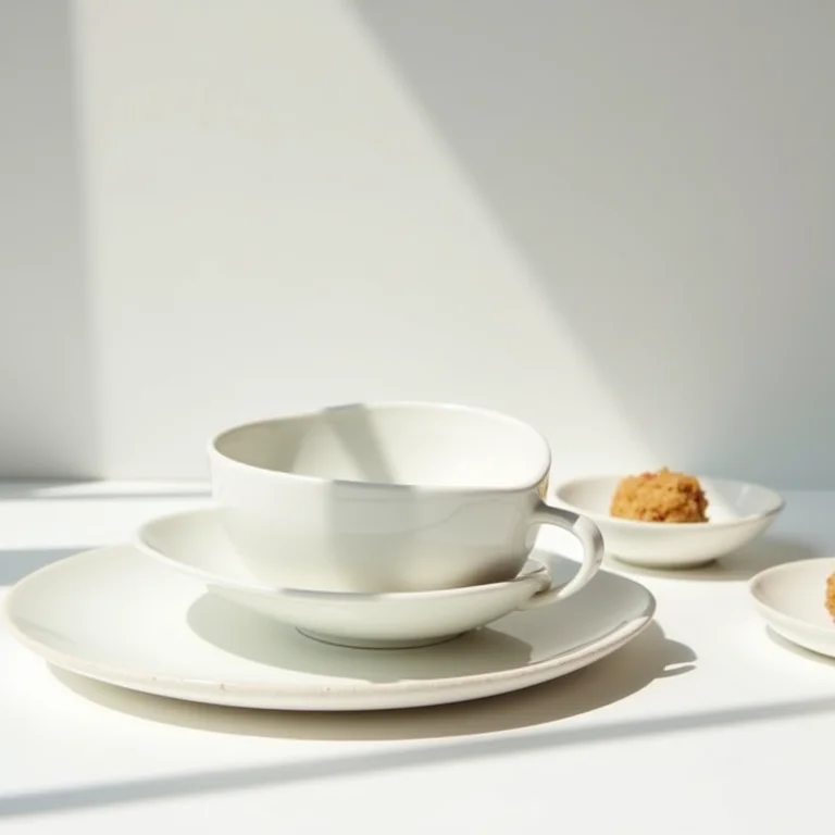 Louças da Germer Porcelanas em destaque.