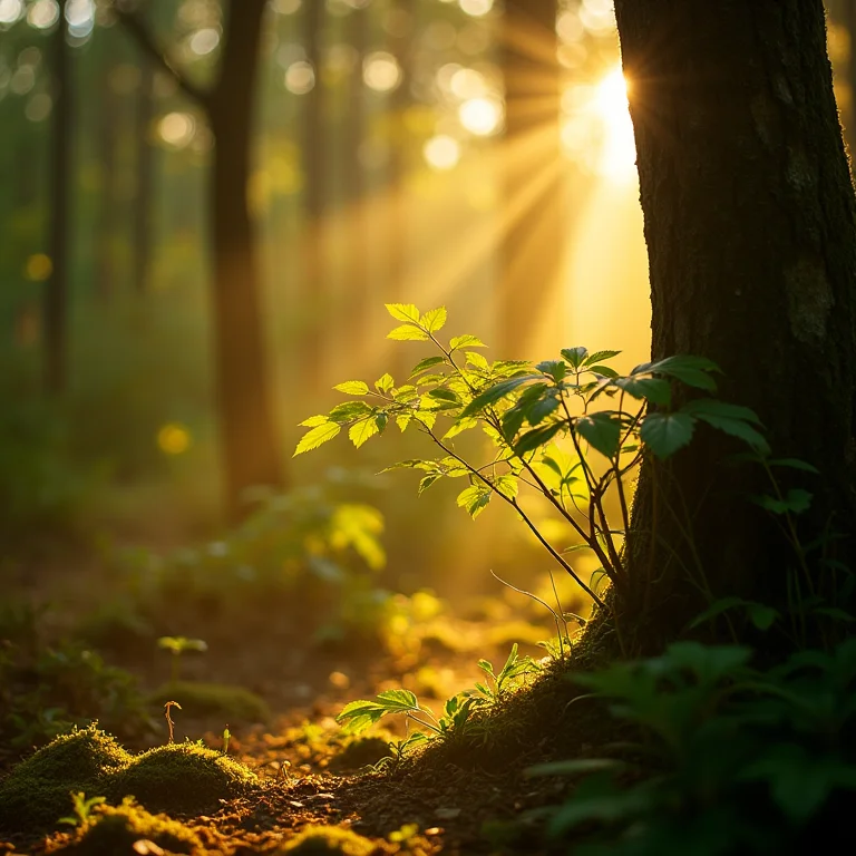 Luz solar mágica na Serra da Mantiqueira