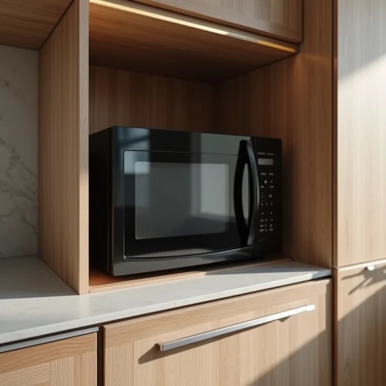 Materiais ideais para nicho de microondas