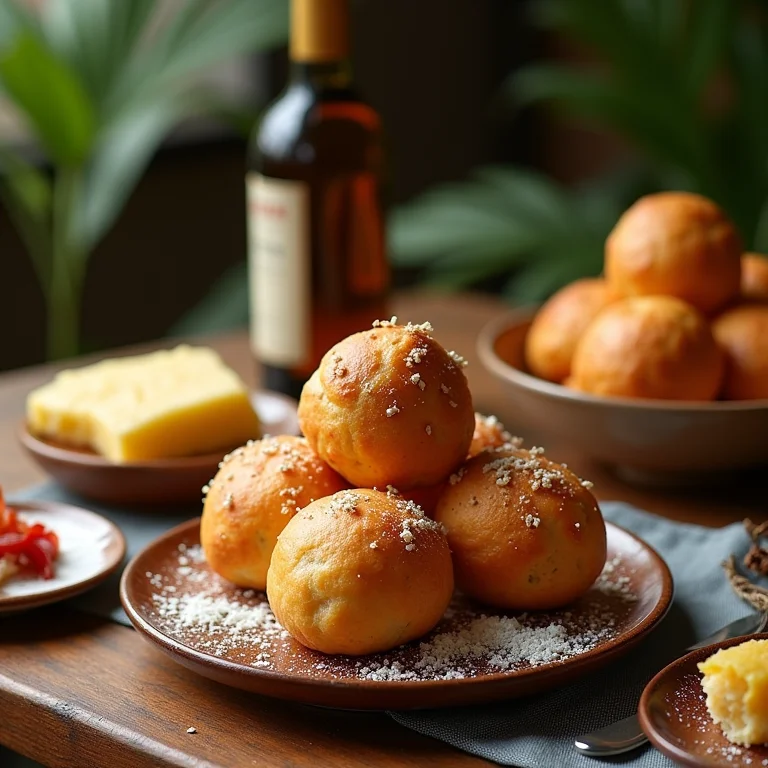 Mesa com culinária mineira tradicional