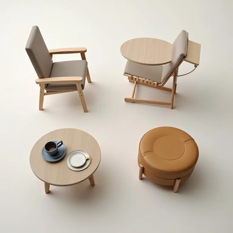 Móveis multifuncionais para otimizar espaço em motorhome