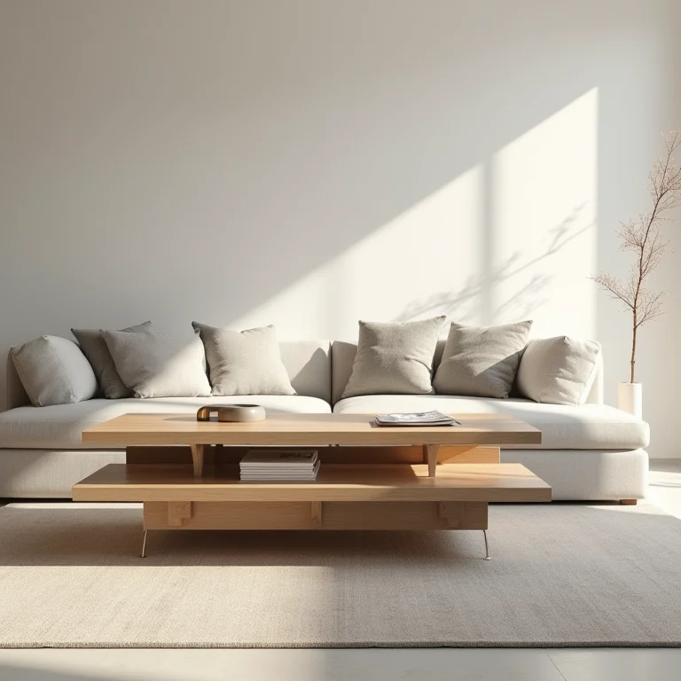 Móveis multifuncionais para otimizar espaço em sala pequena