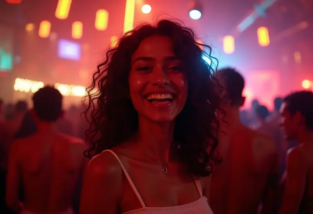 Looks para festival: Guia definitivo para arrasar no seu estilo Mulher brasileira aproveitando festival com alegria e estilo