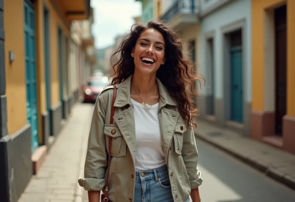 Looks com All Star: 7 truques de styling que você precisa copiar Mulher brasileira estilosa com All Star no Rio de Janeiro