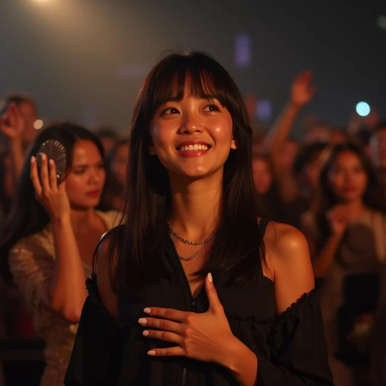 Mulher com calor usando roupa de tecido inadequado