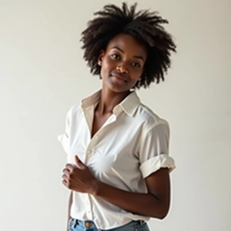 Mulher dobra manga de camisa de manga curta