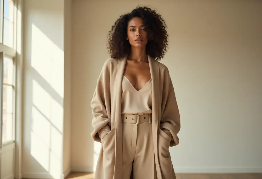 Looks com cardigã masculino: 7 dicas de expert para acertar Mulher estilosa usando cardigã masculino oversized