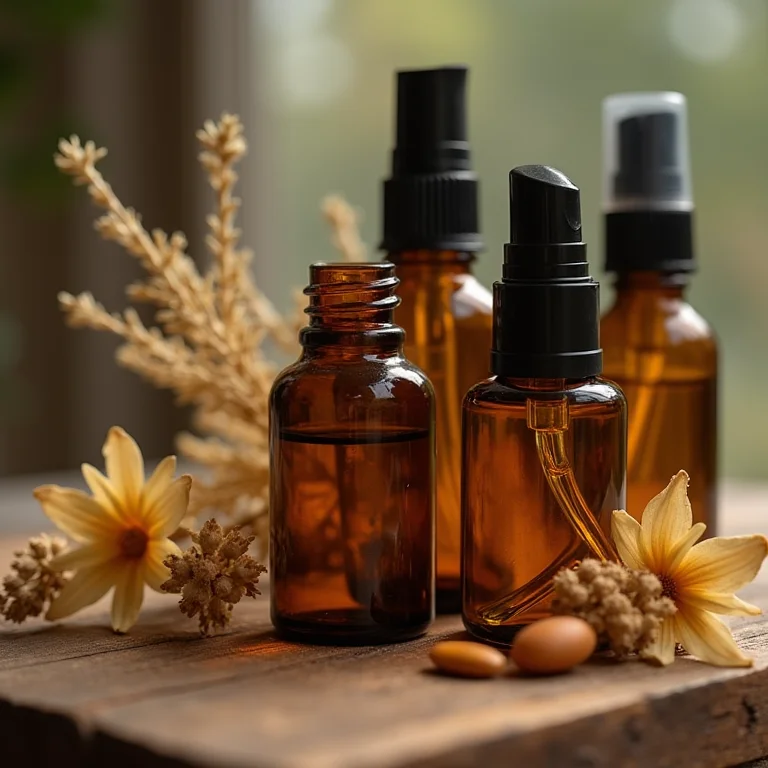 Óleos faciais para nutrição da pele