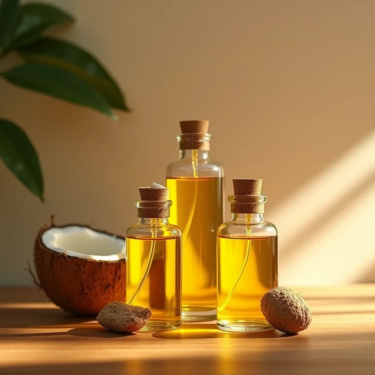 Óleos vegetais para nutrição e proteção capilar