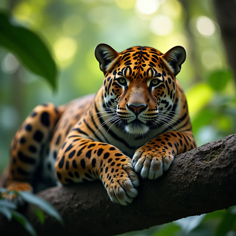 Onça-pintada na Amazônia
