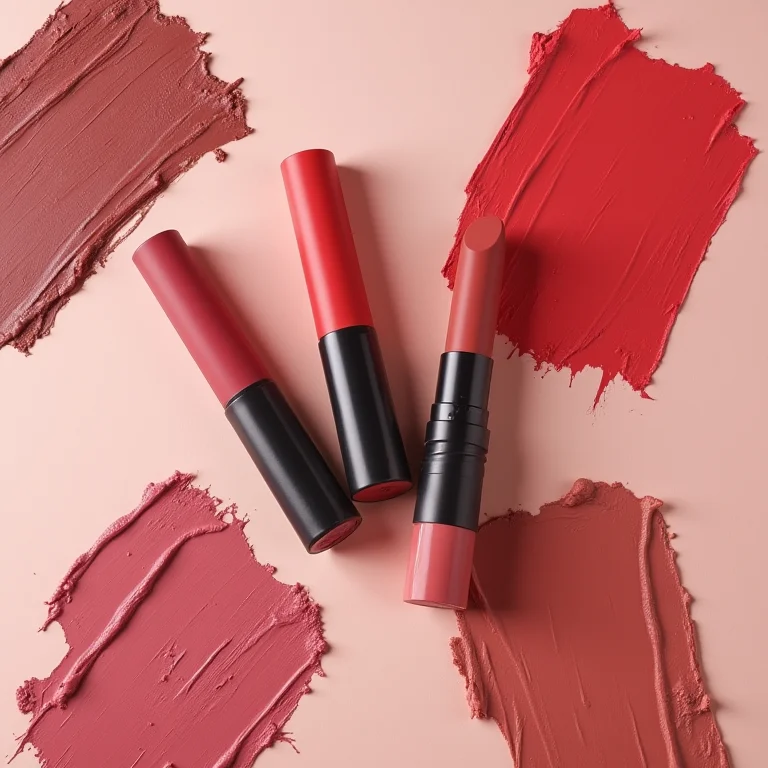 Opções de batom matte para diferentes tons de pele