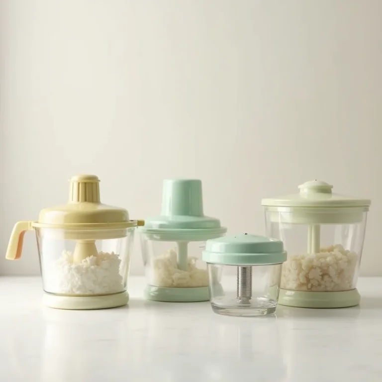 Opções de trituradores manuais para sua cozinha.