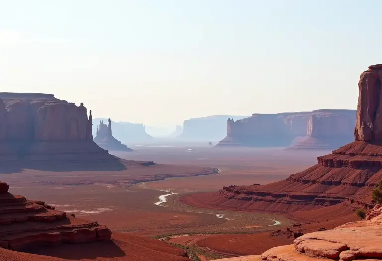 Paisagem natural diversa com montanhas, desertos e cachoeiras exuberantes.