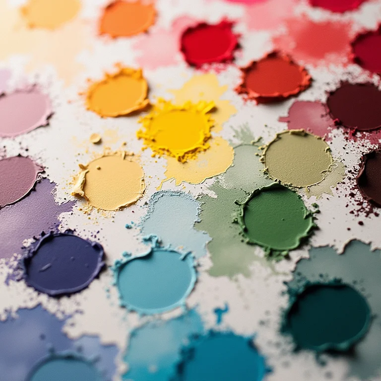 Paleta de cores exagerada para quarto de solteiro