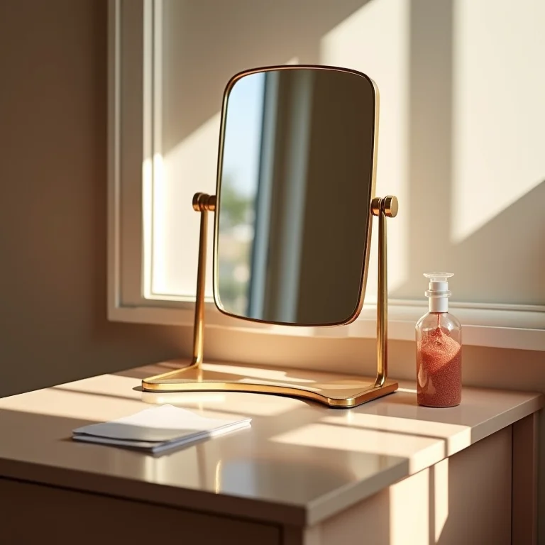 Penteadeira com espelho pequeno demais