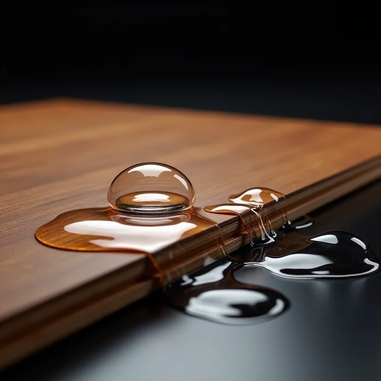 Piso laminado resistente à água