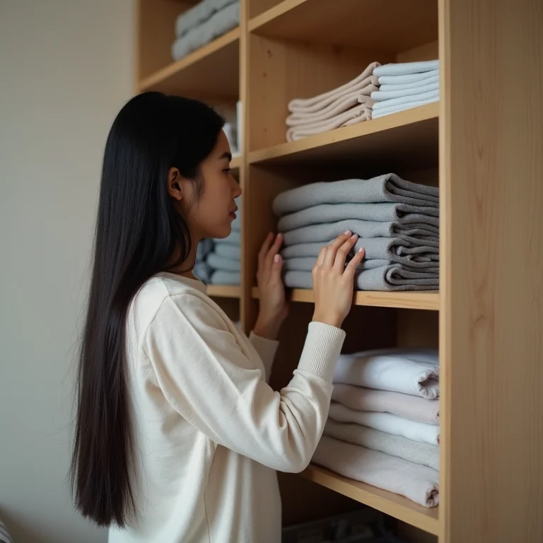 Prateleiras e nichos para organizar quarto pequeno