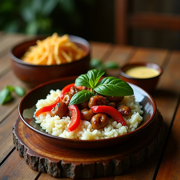 Pratos típicos da culinária mineira servidos em Tiradentes