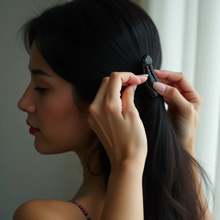 Presilhas bico de pato: praticidade e estilo em um só acessório.