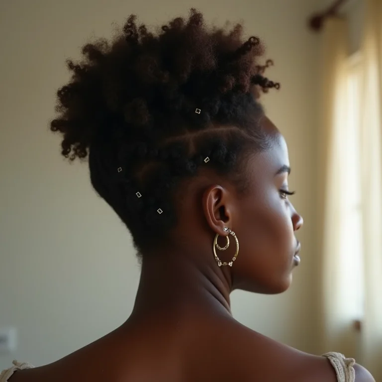 Presilhas de torção: penteados criativos e modernos.