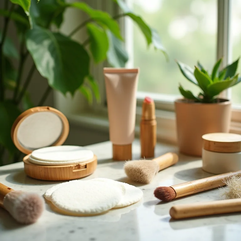 Produtos de maquiagem sustentáveis e ecológicos