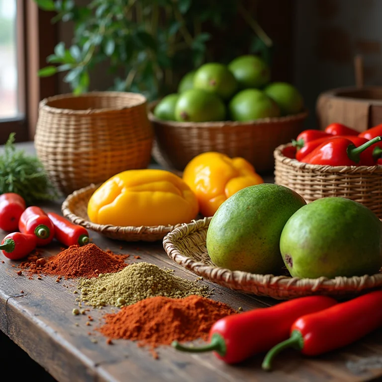 Produtos e artesanato no Mercado Público de Penedo